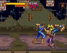 une photo d'Ã©cran de Final Fight 2 sur Nintendo Super Nes